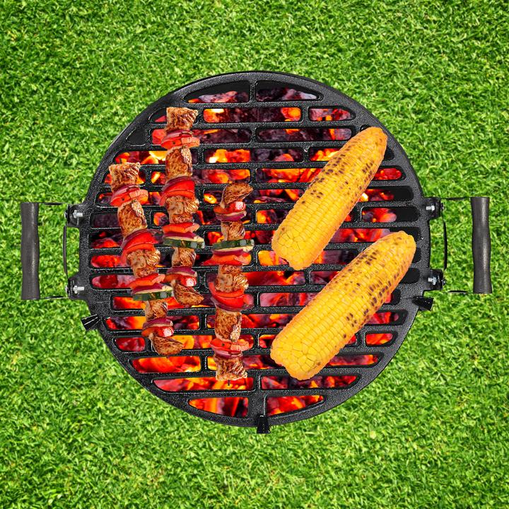 Actual product image Relaxdays Cast Iron BBQ (35 cm)