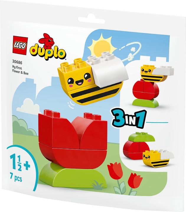 Produktbild LEGO Meine erste Blume mit Biene (30686)