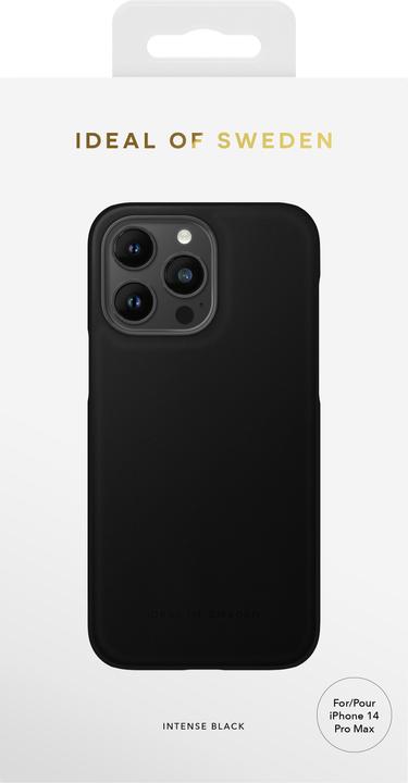 Actual product image iDeal Of Sweden Designer Hard Cover Intense Black (Apple iPhone 14 Pro Max)