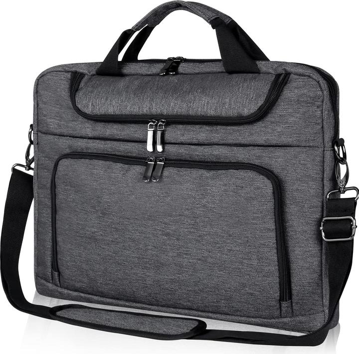 Produktbild Bertasche Laptoptasche 17-17.3 Zoll (Dunkelgrau)