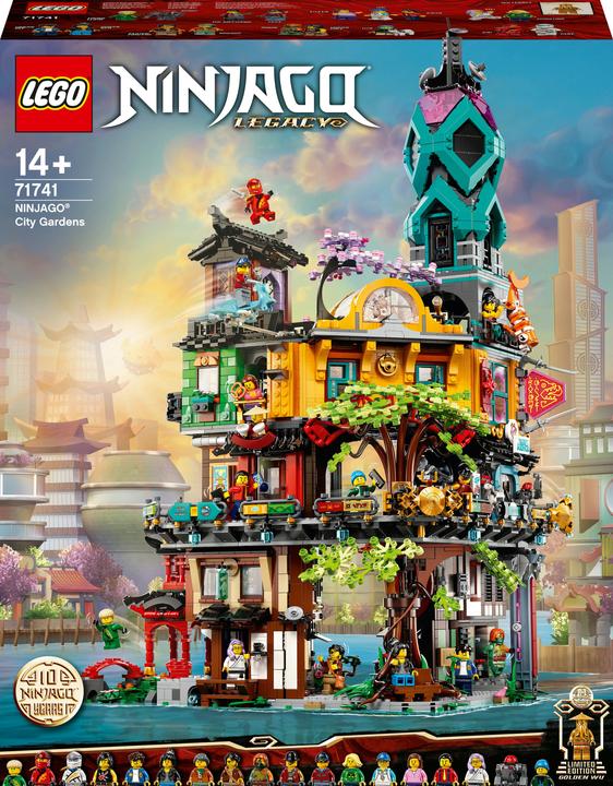 Produktbild LEGO Die Gärten von NINJAGO City (71741, LEGO Ninjago, LEGO Seltene Sets)