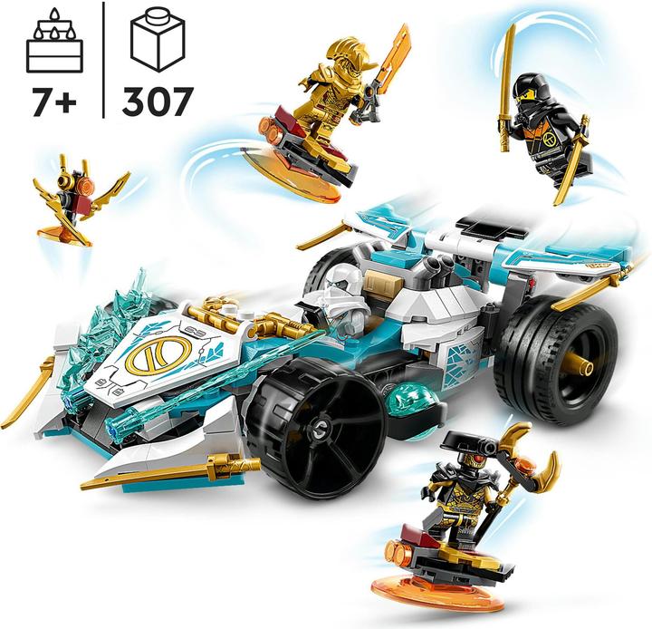 Image du produit LEGO La voiture de course Spinjitzu de Zane Dragonpower (71791, LEGO Ninjago)