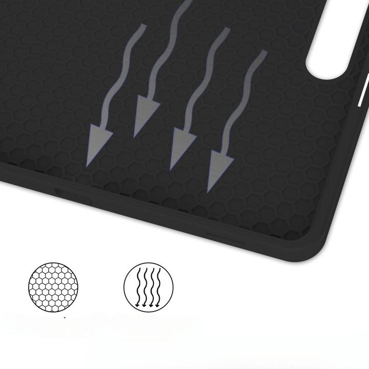 Produktbild Cover-Discount Galaxy Tab S9 / S9 FE - Smart Case Silikon schwarz (Galaxy Tab S9, Galaxy Tab S9 FE)