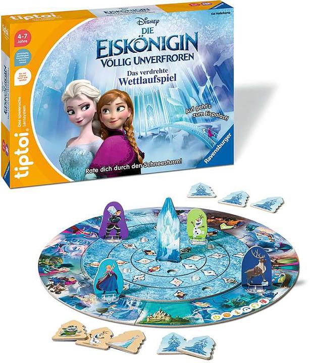 Produktbild tiptoi Disney Die Eiskönigin - Völlig unverfroren: Das verdrehte Wettlaufspiel (Deutsch)