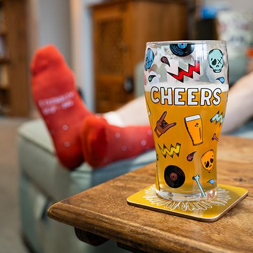 Image du produit Fizz Creations Chaussettes et verre Craft Beer