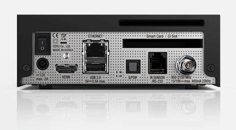 Actual product image Vu+ Zero 4K (2 GB, DVB-S2X, CI Shaft)