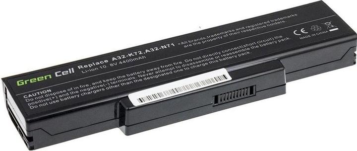 Immagine prodotto GreenCell AS06 - Batteria - ASUS - N71 K72 K72J K72F K73SV N71 N73 N73S N73SV X73S (6 Celle, 4400 mAh)