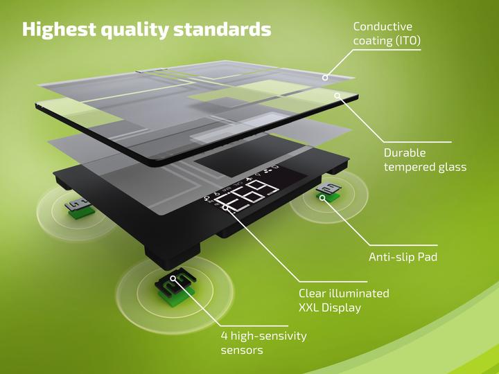Produktbild Soehnle Shape Sense Connect 200 mit Bluetooth® (200 kg)