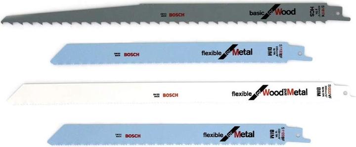 Actual product image Bosch Professional Zubehör 20-piece reciprocating saw blade set, ToughBox for wood and metal