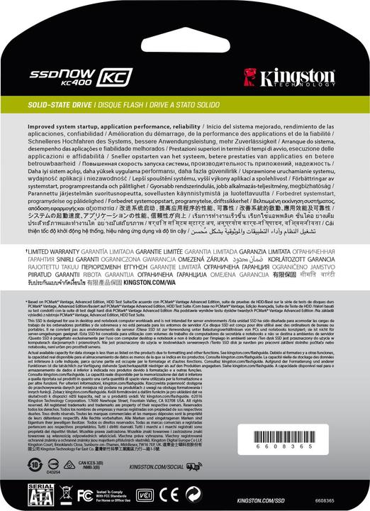 Actual product image Kingston Kc400 (512 GB, 2.5")