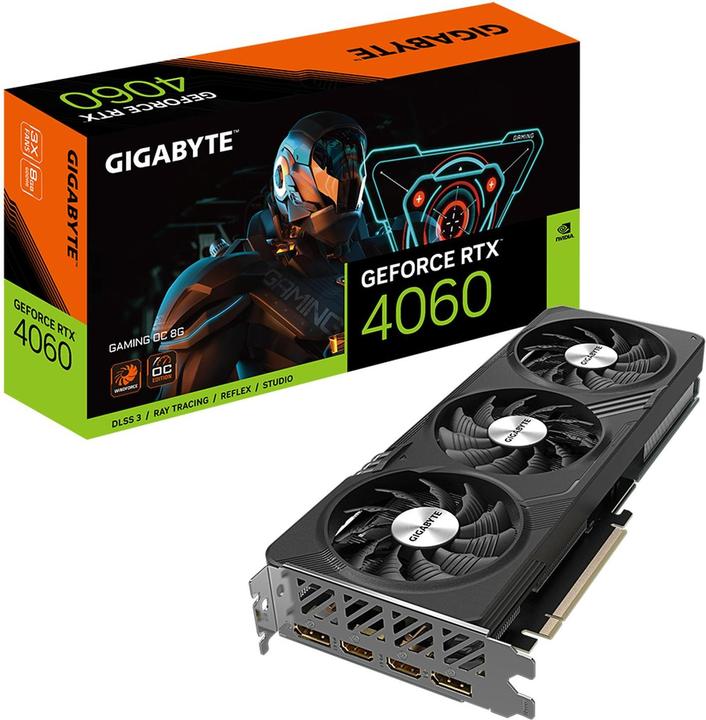 Gigabyte GeForce RTX 4060 8GB GAMING OC (8 GB)