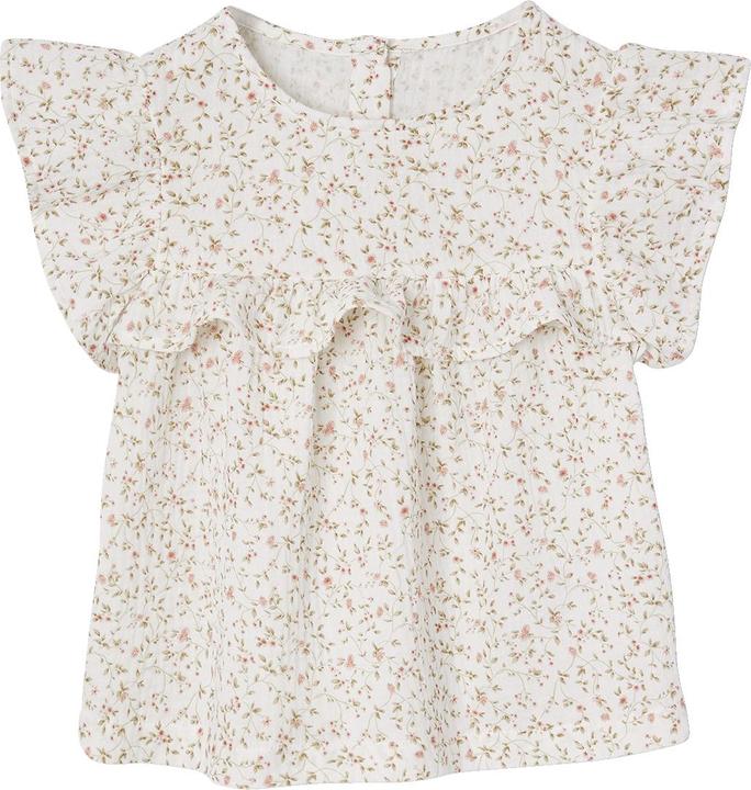 Image du produit Vertbaudet Festliches Mädchen-Set: Bluse & Shorts aus Musselin (122)