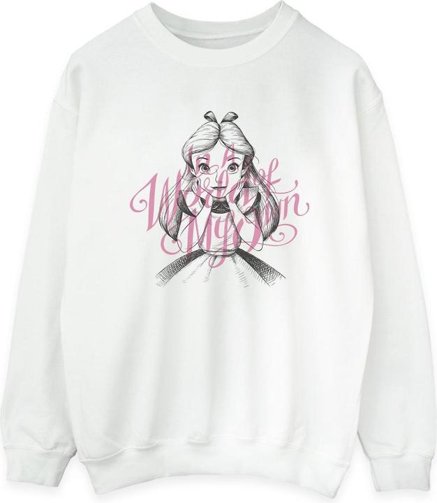 Disney Alice im Wunderland In einer Welt von mir selbst Sweatshirt