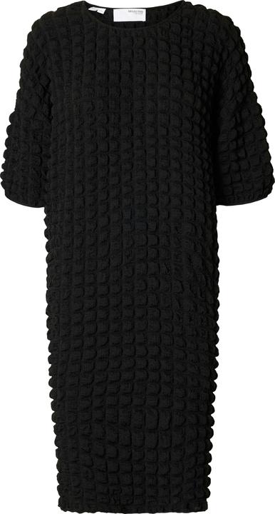 Selected Femme Texturiertes Midikleid