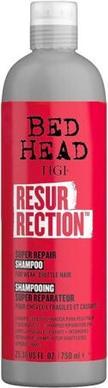 Actual product image Tigi Bed Head Resurrection Super Repair Shampoo 750ml (750 ml, Liquid shampoo)