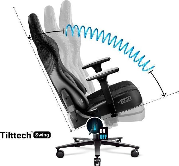 Actual product image Diablo Fotel Chairs X-PLAYER 2.0 Normal Size Czarny