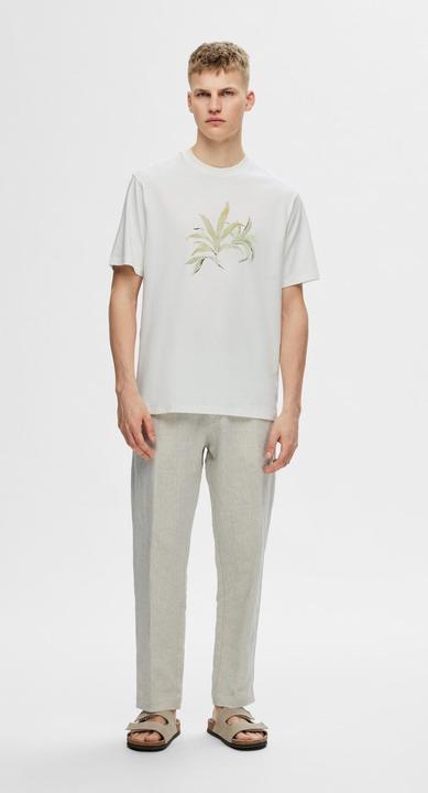 Actual product image Selected Homme Cotton print T-shirt (XL)