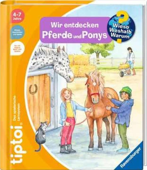 Actual product image tiptoi Pferde und Ponys (German, Susanne Gernhäuser, Melanie Brockamp, 2022)