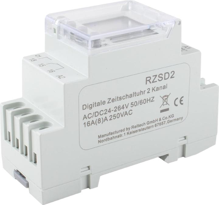 Produktbild Reltech Digital Zeitschaltuhr 2 Kanal