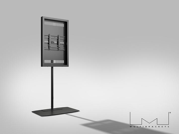 Actual product image Multibrackets Stele ohne Monitor, Portrait, schwarz, 43"/9764