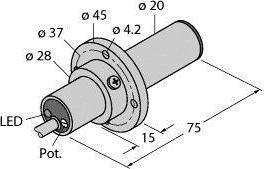 Actual product image Turck Immersion sensor