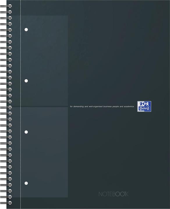Oxford Notizbuch (A4+, Quadretti, Copertina rigida)