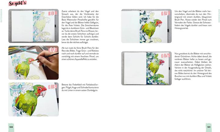 Actual product image Bullet Journal – zeichnen und illustrieren (German, Susanne Boehmer-Hoops, 2021)