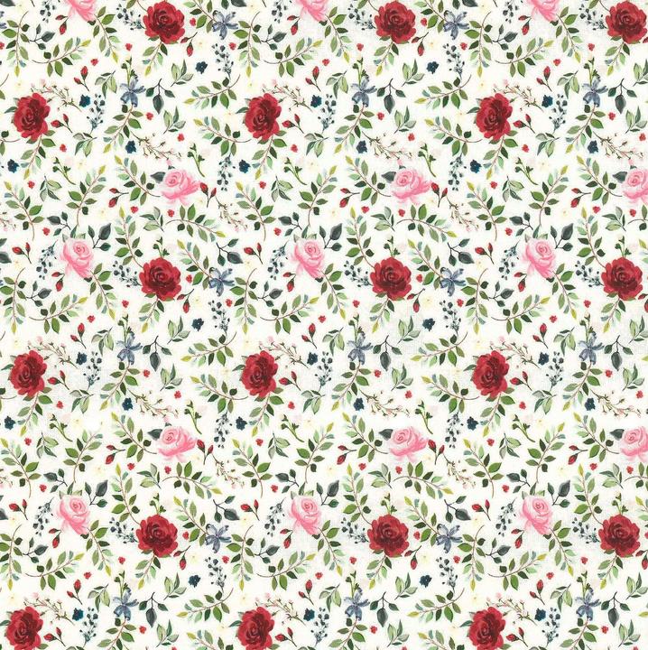Produktbild Westfalenstoffe Baumwoll-Stoff Florenz "Rosen", B 150 cm, Meterware