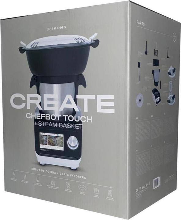 Actual product image Create Chefbot Touch Steamer