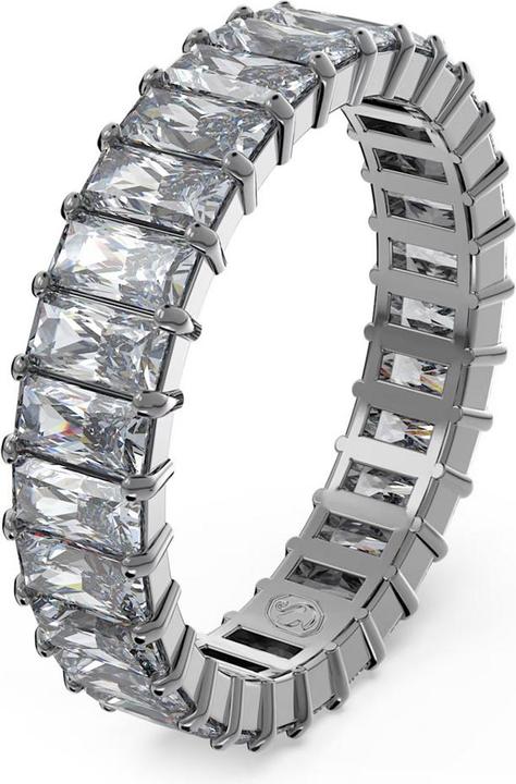 Produktbild Swarovski Matrix Ring Baguette Schliff Grau (60)