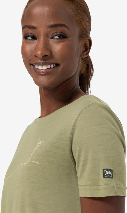 Image du produit Super Natural Tee Femmes Bonheur des Montagnes (XS)