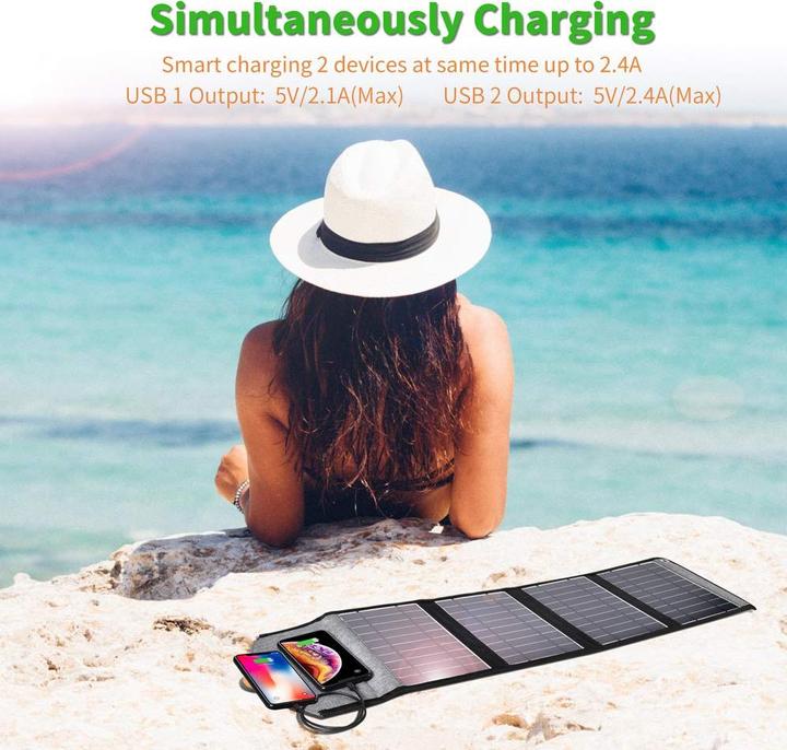 Produktbild Choetech Solarpanel (22 W, 0.87 kg)