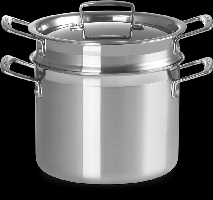 Produktbild Le Creuset Pastatopf mit Einsatz (Kochtopf, Aluminium, Edelstahl)