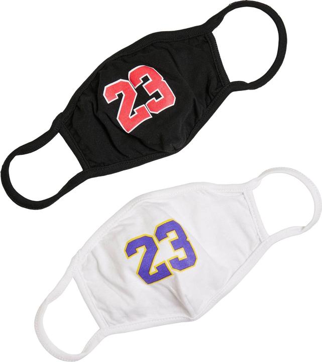 Mister Tee 23 Face Mask 2-Pack (2 x)