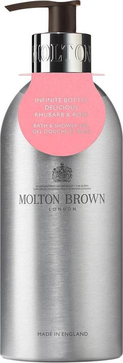Molton Brown Delicious Rhubarb & Rose Infinite Bottle Bath & Shower Gel (400 ml)