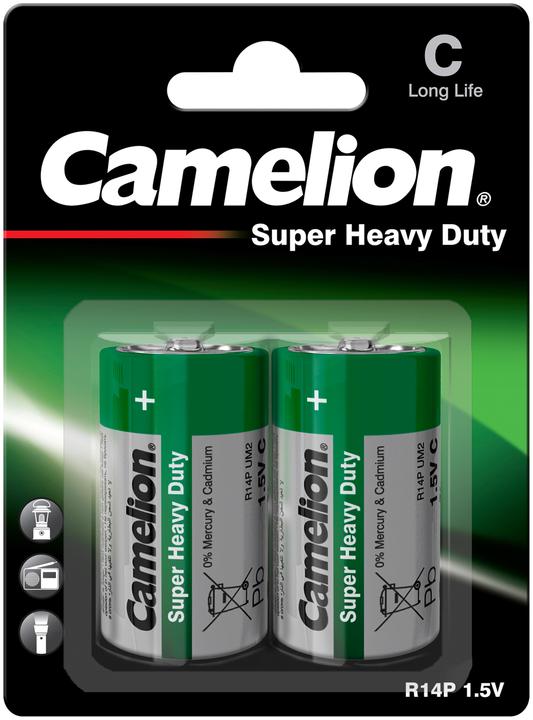 Immagine prodotto Camelion Batteria verde allo zinco C/R14, 2 pezzi. (2 pz., C)