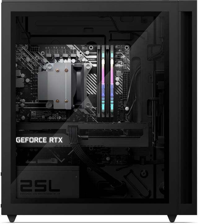 Actual product image HP Omen 25L - GT15-2100ng (Intel Core i7-14700F, 32 GB, 1000 GB, GeForce RTX 4070)