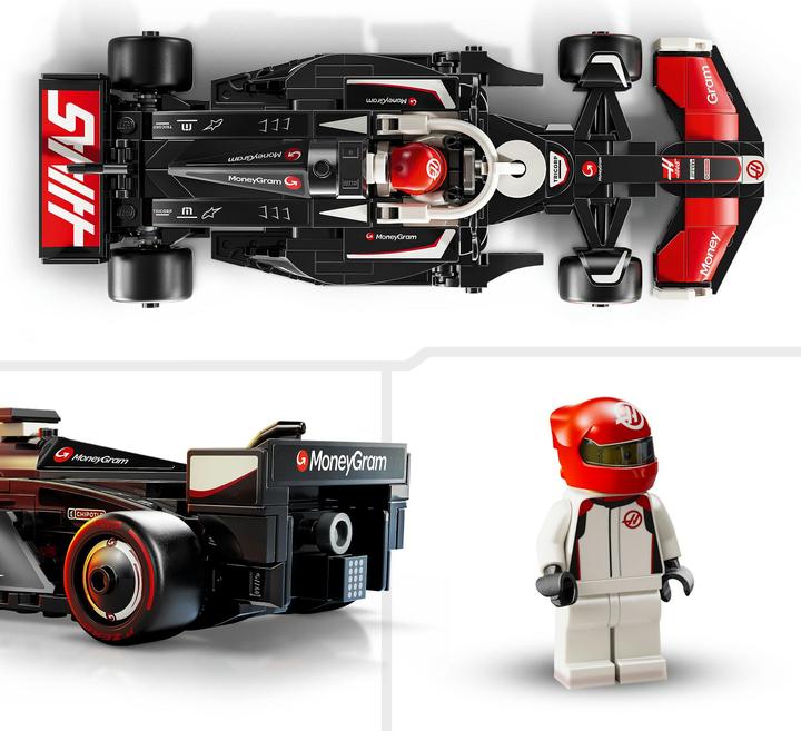 Produktbild LEGO MoneyGram Haas F1Team VF-24 Rennauto (77250, LEGO Speed Champions)