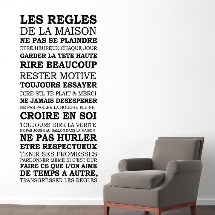 Image du produit Walplus Quota de House Rules (60 x 120 cm)