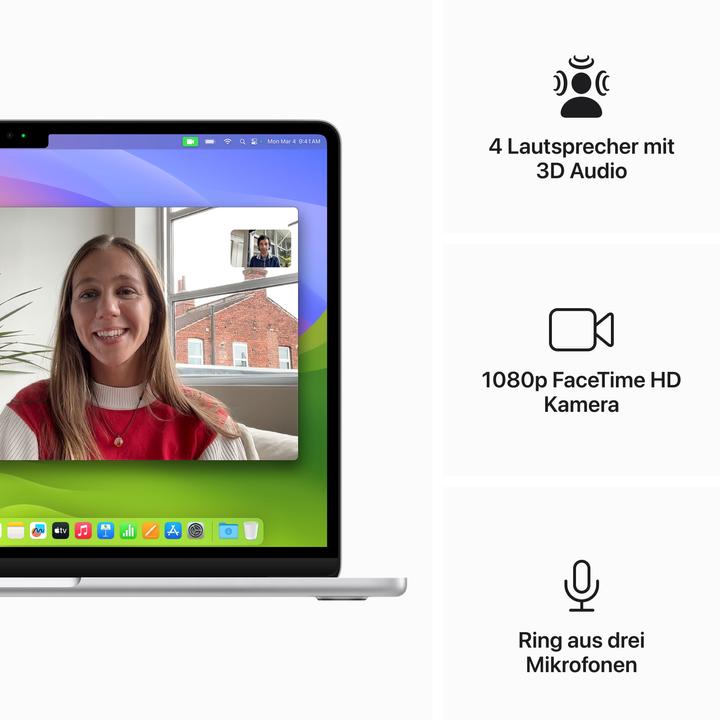 Actual product image Apple MacBook Air – 2024 (13.60", M3, 24 GB, 512 GB, DE)