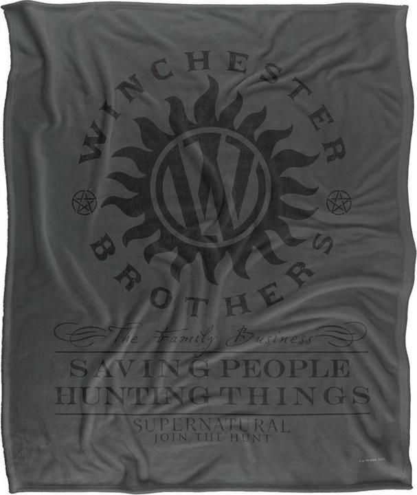 Immagine prodotto Supernatural Winchester Bros Logo Coperta