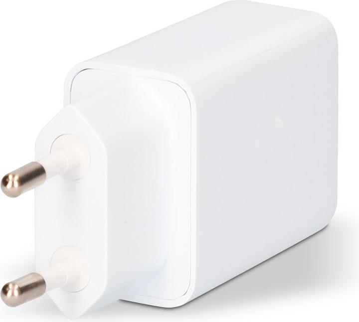 Actual product image Contact Wall charger + Lightning cable MFI Apple-compatible 2.1A White (10 W)
