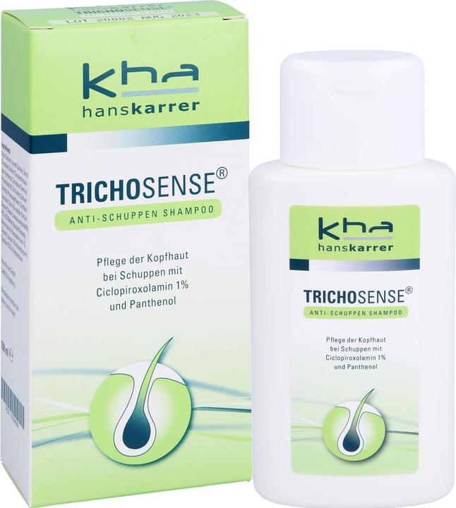 Actual product image Hans Karrer Trichosense Anti-Dandruff Shampoo, 150 ml SHA (150 ml, Liquid shampoo)