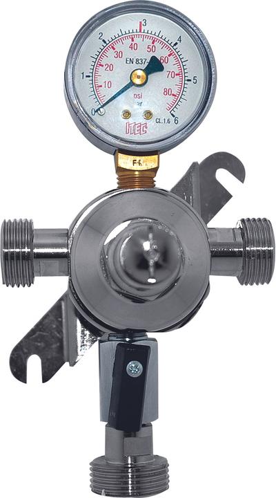 Image du produit Ich-zapfe Druckminderer, Zwischendruckregler für CO2, N2 und Mischgas (AFG) 7bar