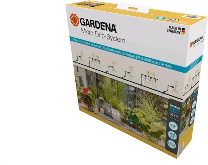 Produktbild Gardena Micro-Drip-System Set Terrasse (Tropfbewässerung Set)