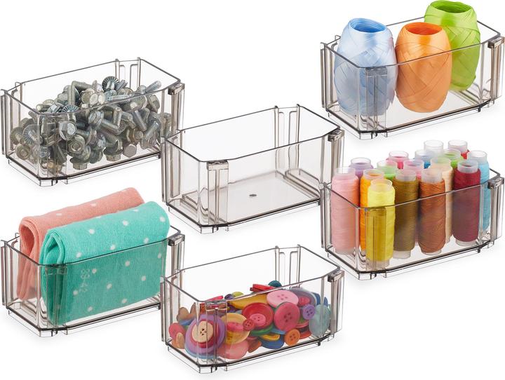 Produktbild Relaxdays Schubladen-Ordnungssystem (12 x 7 x 5.5 cm)