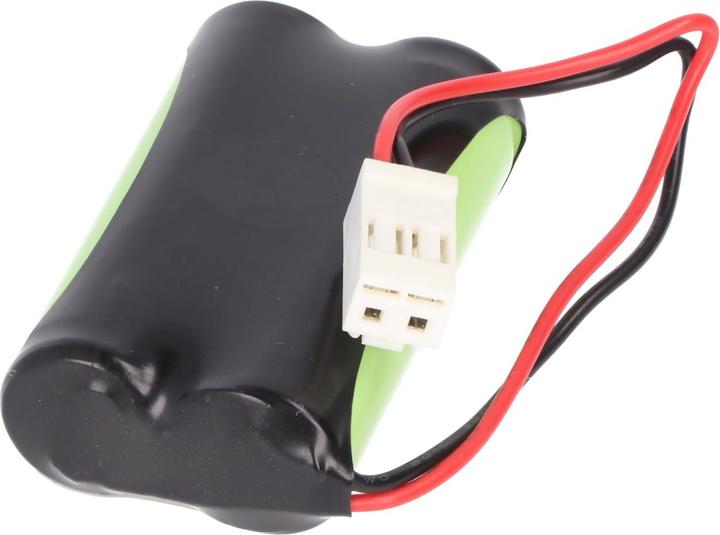 Produktbild XCell Notleuchtenakku NiMH 2,4V 1500mAh F1x2 Mignon mit 100mm Kabel ersetzt ABB 11190038V/55 (1 Stk., 1500 mAh, Akku)
