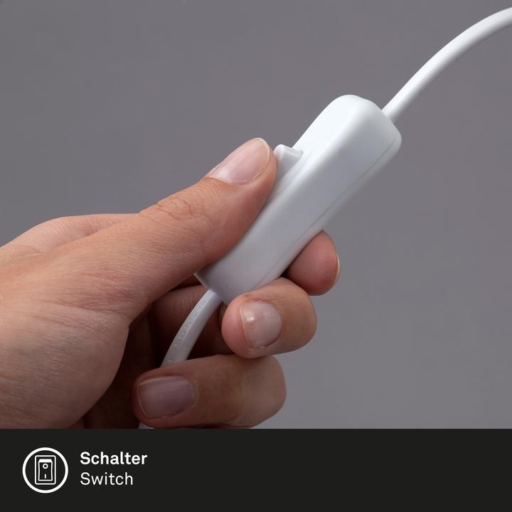 Actual product image Briloner LED daylight clamp light, white, LED/7,5W (800 lm)
