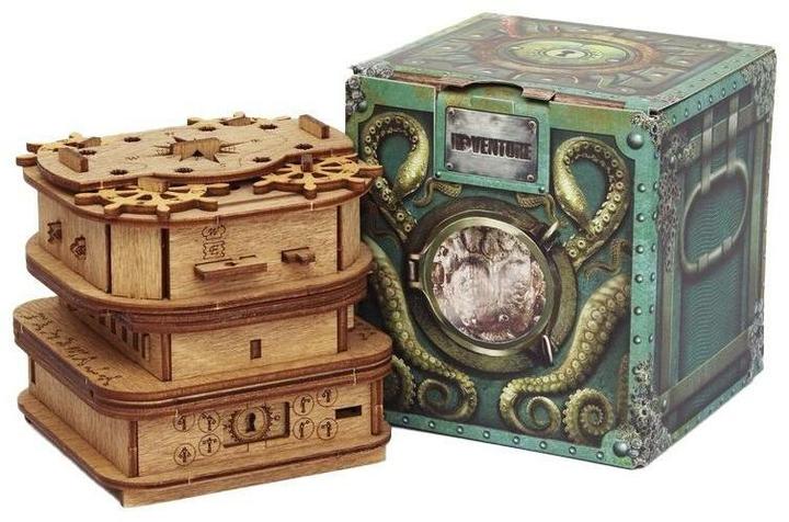 Immagine prodotto iDventure Cluebox - Armadietto di Davy Jones (Tedesco, Francese, Inglese)