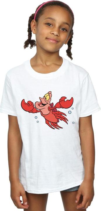 Immagine prodotto Disney The Little Mermaid Sebastian Bubbles Maglietta Ragazze (128)
